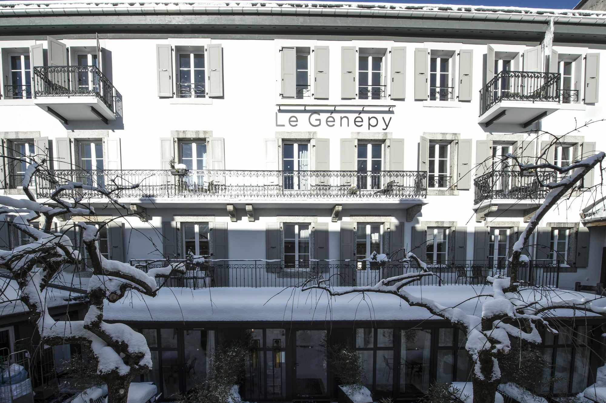 Le Genepy - Appart'Hotel De Charme Chamonix Exterior foto